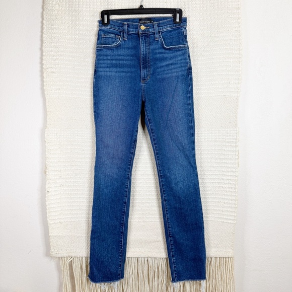 Favorite Daughter Denim - FAVORITE DAUGHTER Dallas wash The Valentina Shortie super high rise jean SIZE 25